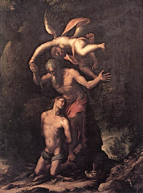 LIGOZZI, Jacopo Sacrifice of Isaac sg oil painting picture
